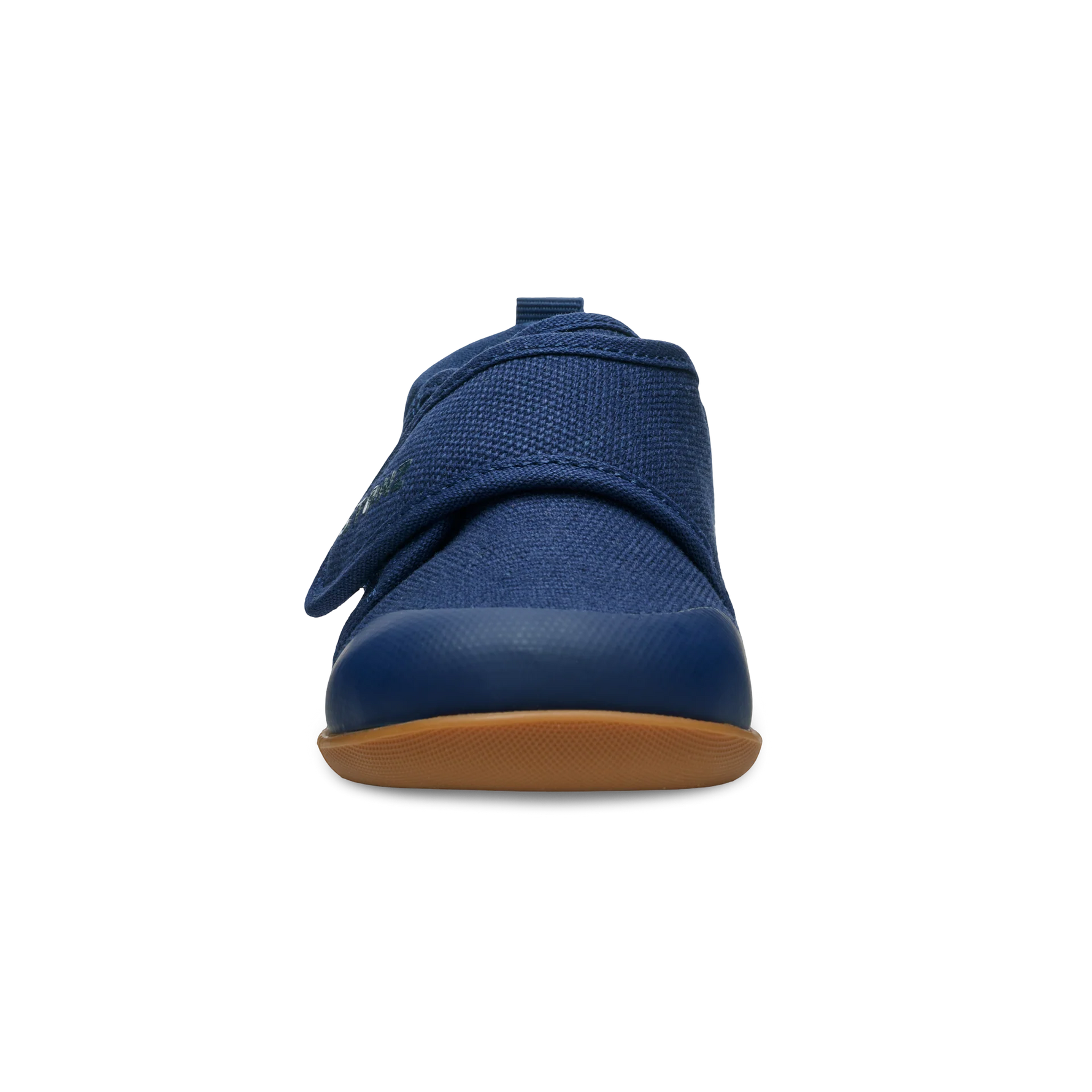 Stonz Cruiser Natural Baby Shoes - Navy Front Toe View