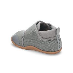 Stonz Cruiser Natural Baby Shoes - Steel Back Angle View
