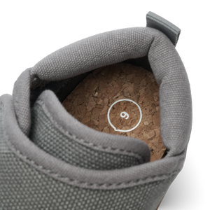 Stonz Cruiser Natural Baby Shoes - Steel Cork Insole Detail