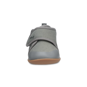 Stonz Cruiser Natural Baby Shoes - Steel Front View
