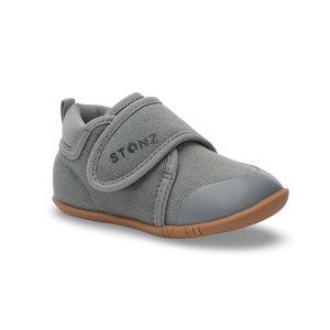 Stonz Cruiser Natural Baby Shoes - Steel