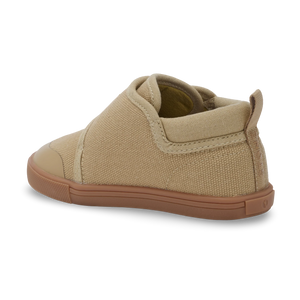 Stonz Cruiser Natural Toddler Shoes - Tan Back Angle View