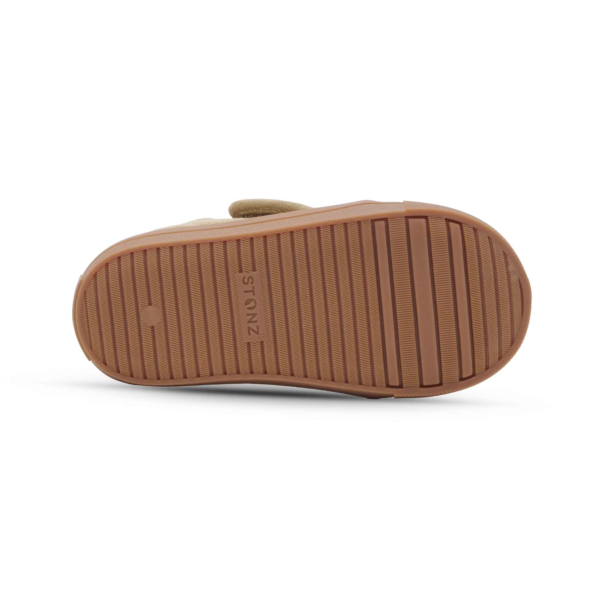 Stonz Cruiser Natural Toddler Shoes - Tan Sole Detail