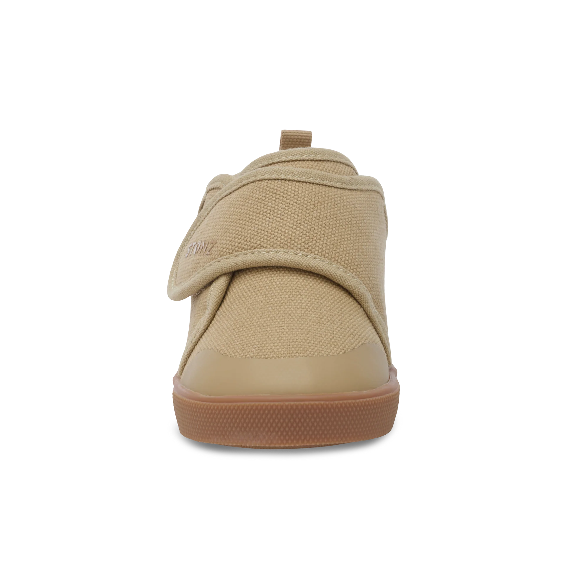 Stonz Cruiser Natural Toddler Shoes - Tan Front View