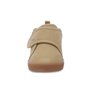 Stonz Cruiser Natural Toddler Shoes - Tan Front View