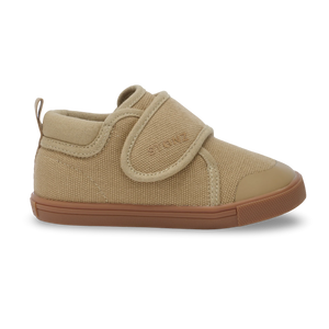 Stonz Cruiser Natural Toddler Shoes - Tan Side View