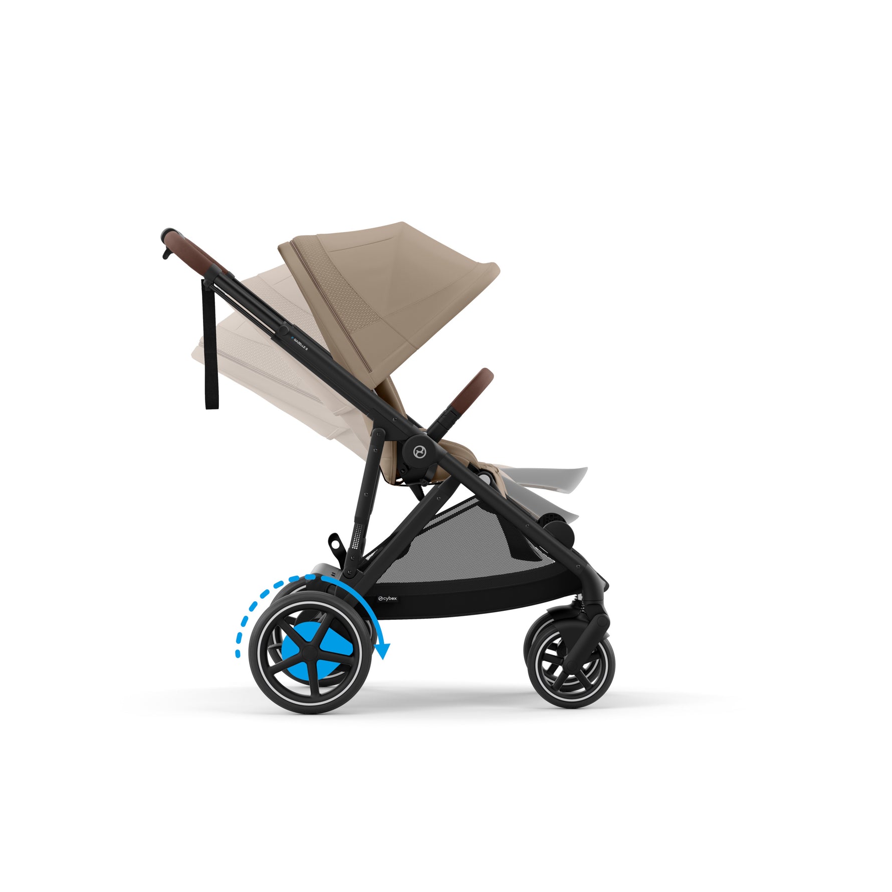 CYBEX e-Gazelle S Stroller - Seat Recline Settings