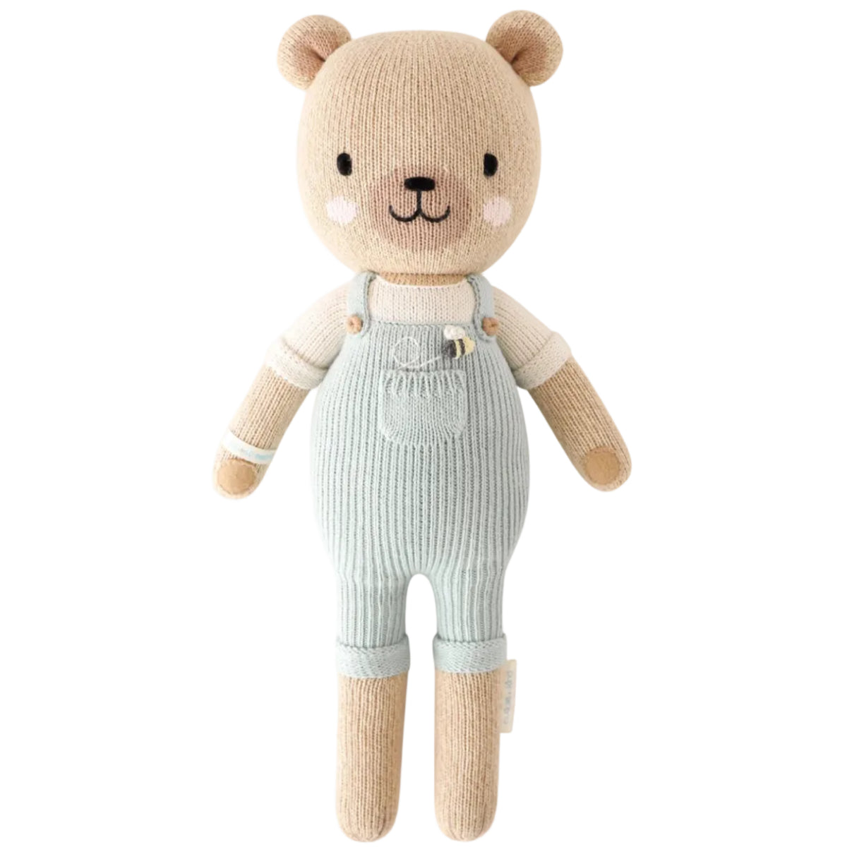 cuddle + kind Hand-Knit Doll - Charlie the Honey Bear