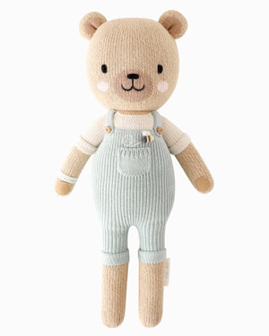 cuddle + kind Hand-Knit Doll - Charlie the Honey Bear