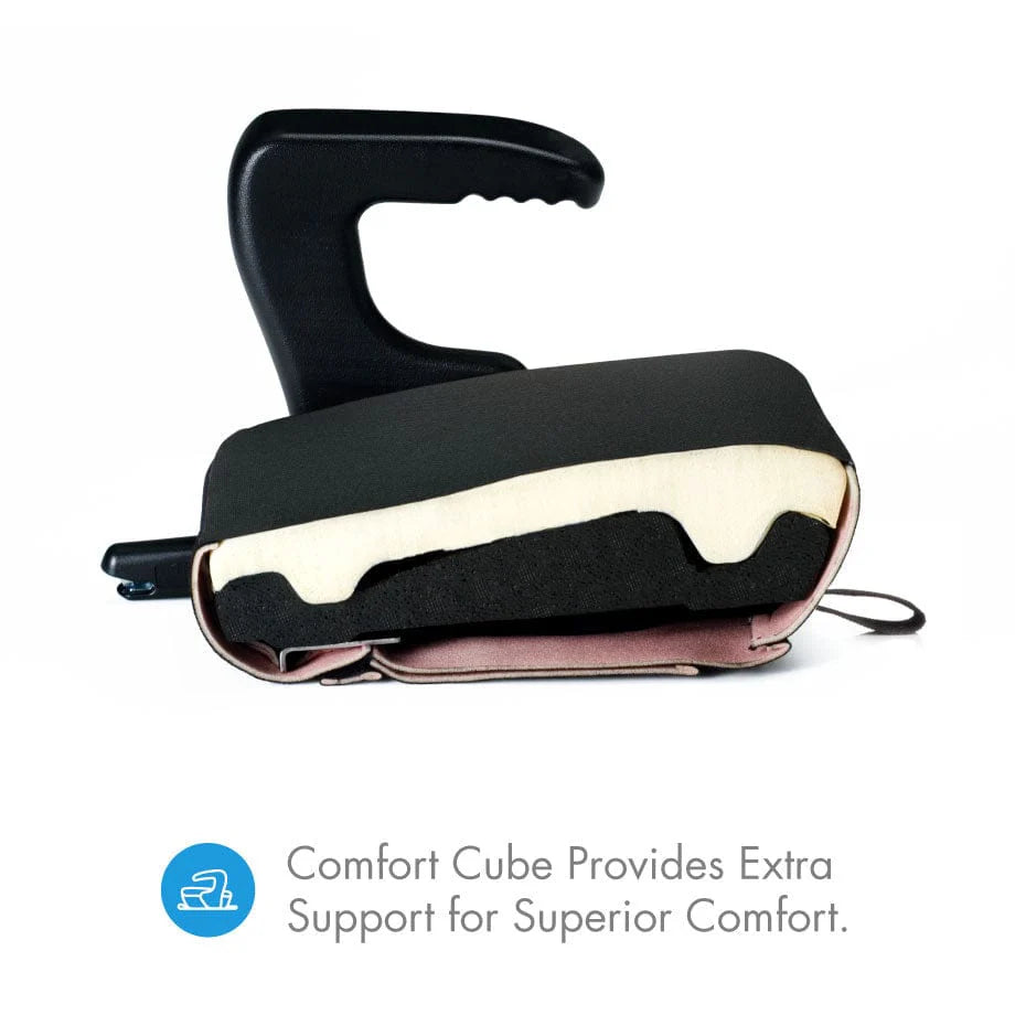 Clek Olli Booster Seat - Railroad (Flame Retardant Free) Interior Comfort