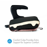 Clek Olli Booster Seat - Railroad (Flame Retardant Free) Interior Comfort