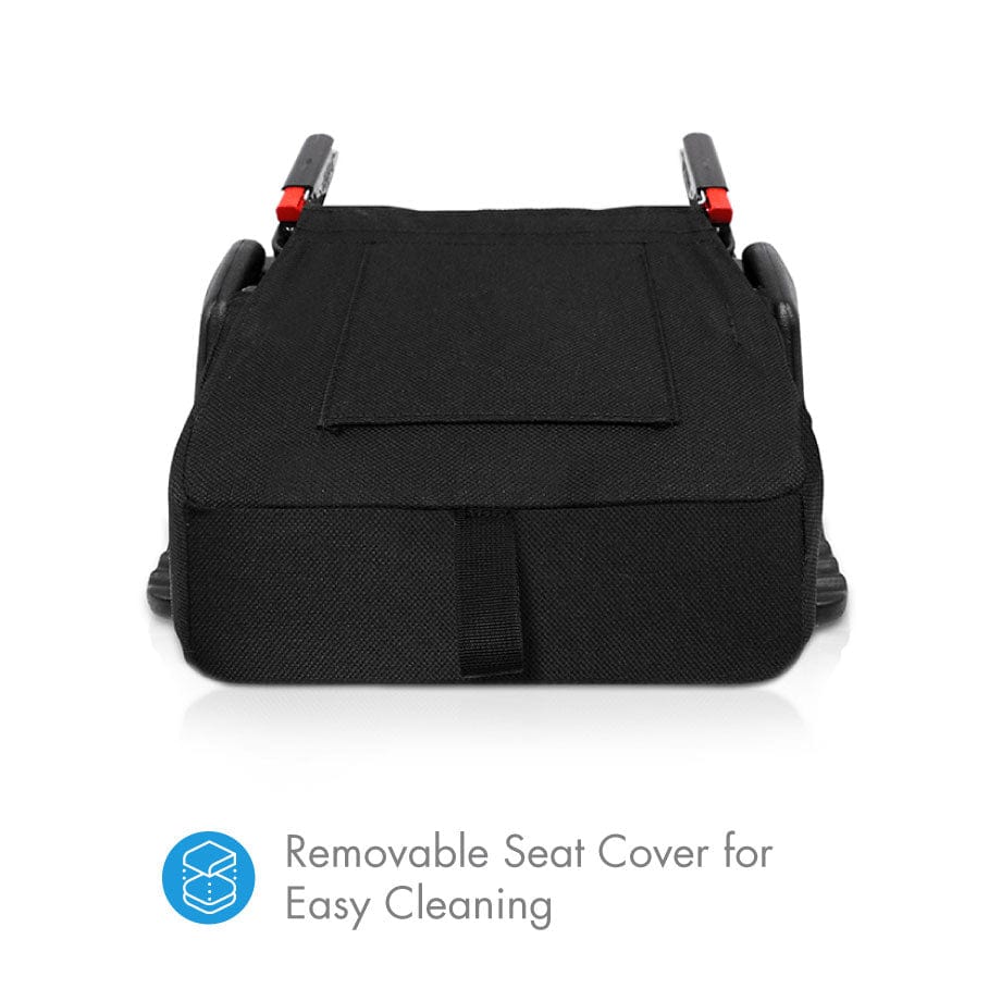 Clek Olli Booster Seat - Railroad (Flame Retardant Free) Removable Seat Cover