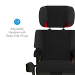 Clek Oobr High Back Booster Seat  - Adjustable Headrest with Deep Side Wings
