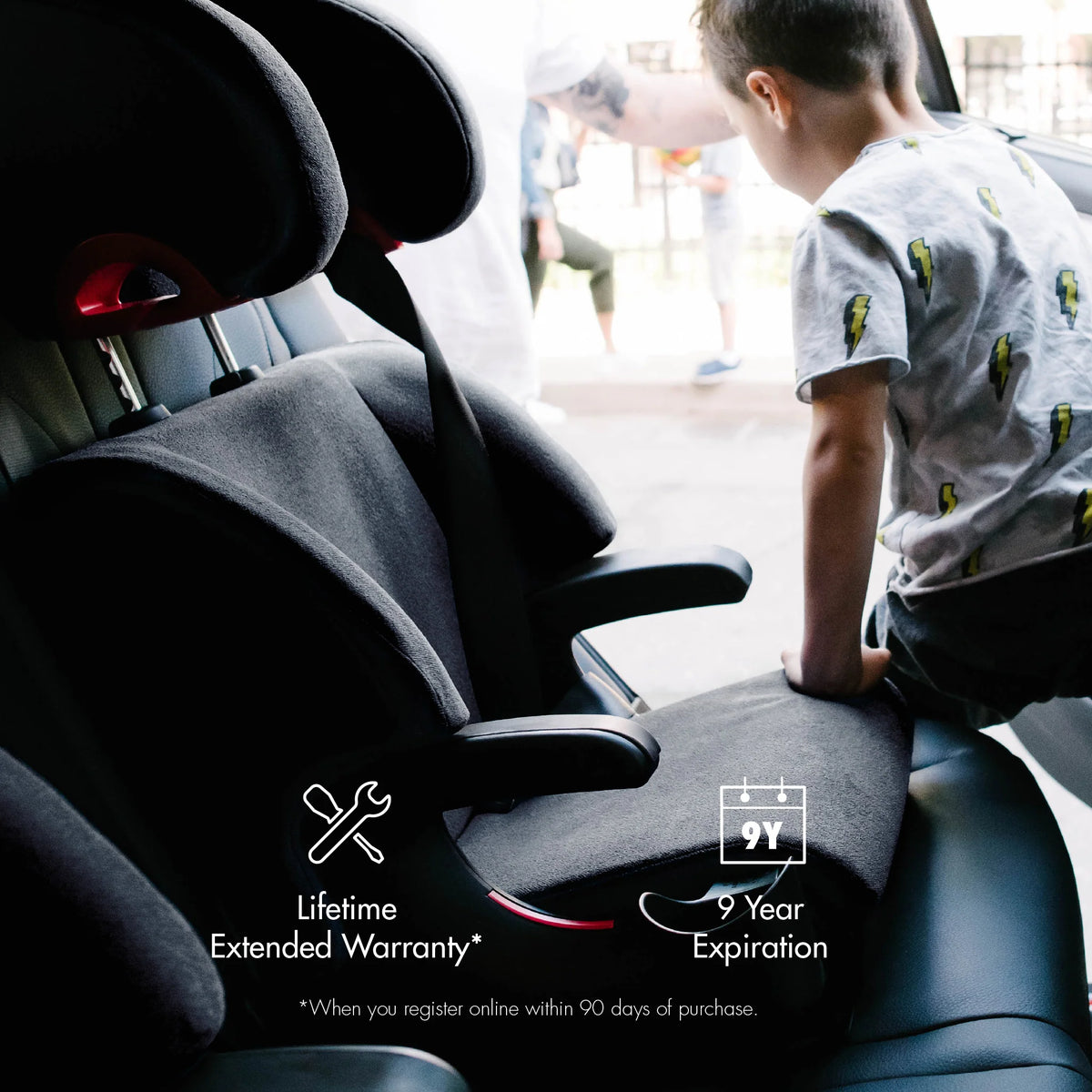 Clek Oobr High Back Booster Seat  - Lifetime Extended Warranty & 9 Year Expiry
