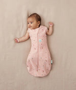 ErgoPouch Cocoon Swaddle Bag 1.0 TOG - Daisies Both Arms Out