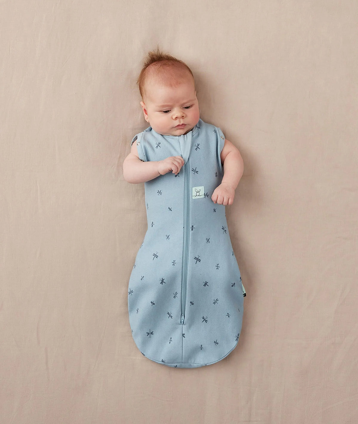 ErgoPouch Cocoon Swaddle Bag 1.0 TOG - Dragonflies Both Arms out