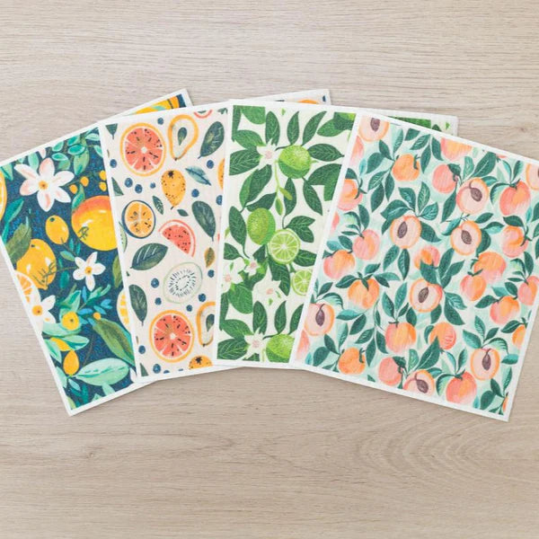 In the Orchard - Colibri Canada Reusable Sponge Cloths 4 PK