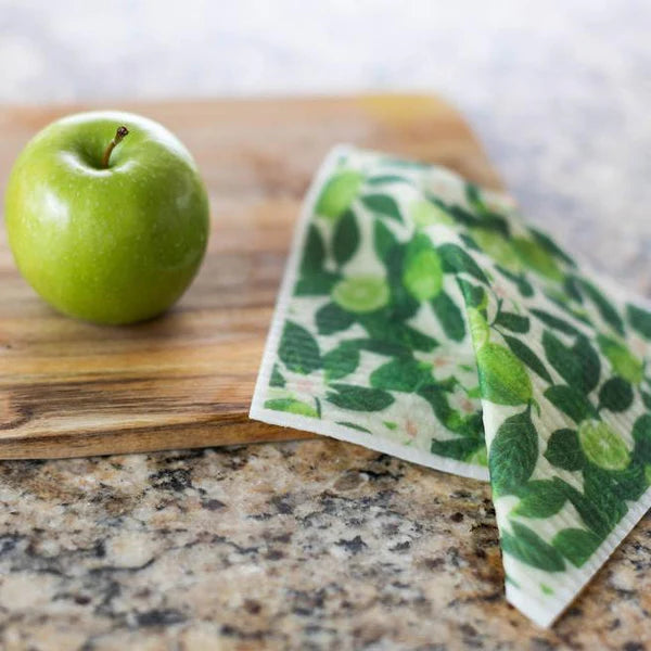 Colibri Canada Reusable Sponge Cloths 4 PK In the Orchard Lifestyle 5