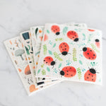In the Garden - Colibri Canada Reusable Sponge Cloths 4 PK