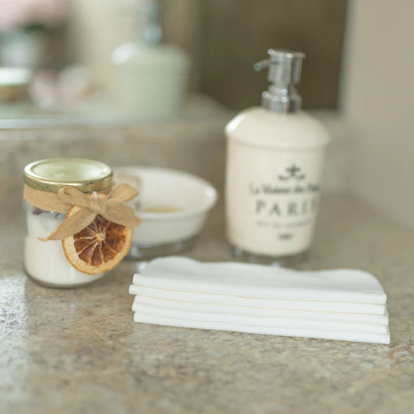 Colibri Canada Bamboo & Organic Cotton Fleece Washcloths 5 PK Lifestyle