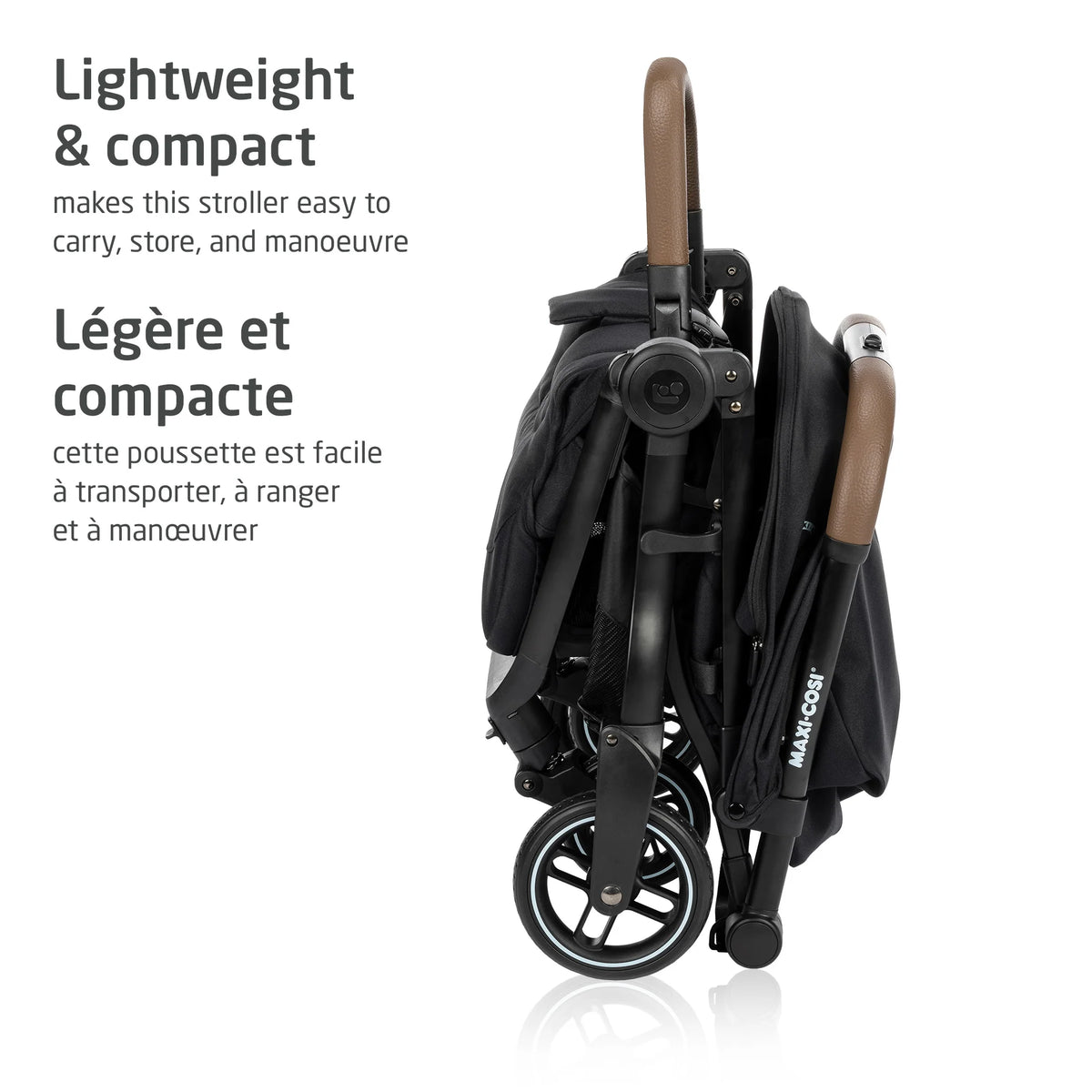 Maxi-Cosi Eva Auto-Fold Lightweight Compact Travel Stroller - Compact & Lightweight Travel Stroller with Auto-Folding Technology