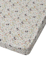 Loulou Lollipop Fitted Crib Sheet - Bumble Bees