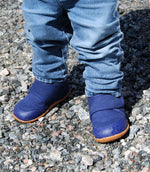 Stonz Cruiser Natural Baby Shoes - Navy Lifestyle 2