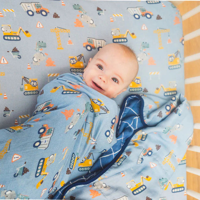 Loulou Lollipop Luxe Muslin Swaddle - Tiny Engineers Lifestyle 1