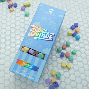 Happy Hippo Mini Bubble Bombs - Rainbow 595g Box
