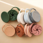 Minika Collapsible Silicone Snack Cup & Lid
