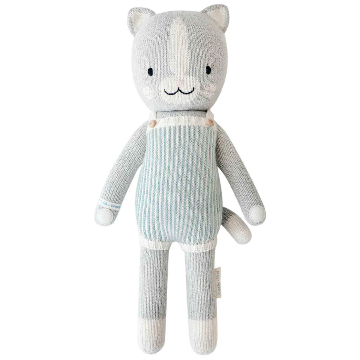 cuddle + kind Hand-Knit Doll - Dylan the Kitten
