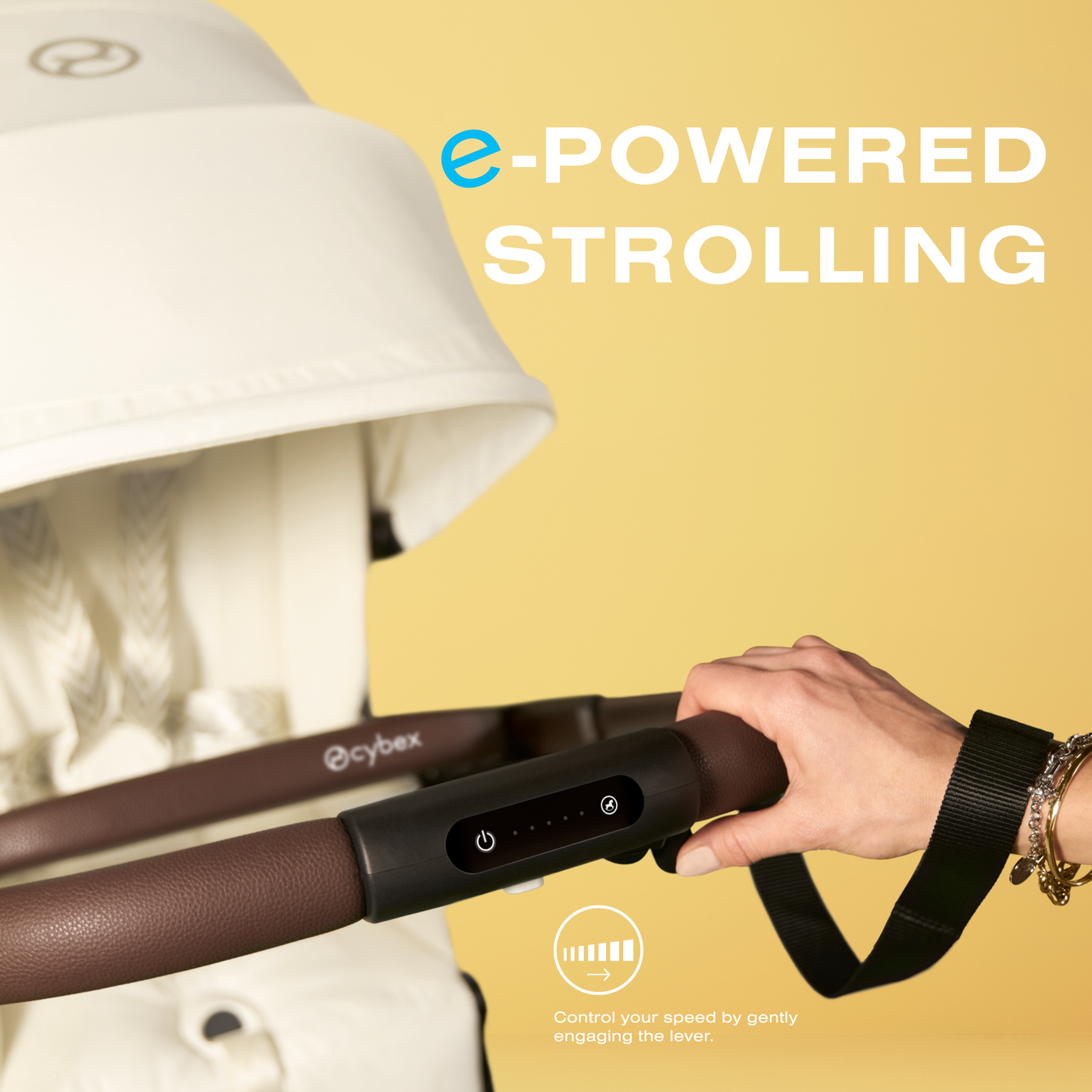 CYBEX e-Gazelle S Stroller - e-powered stroller