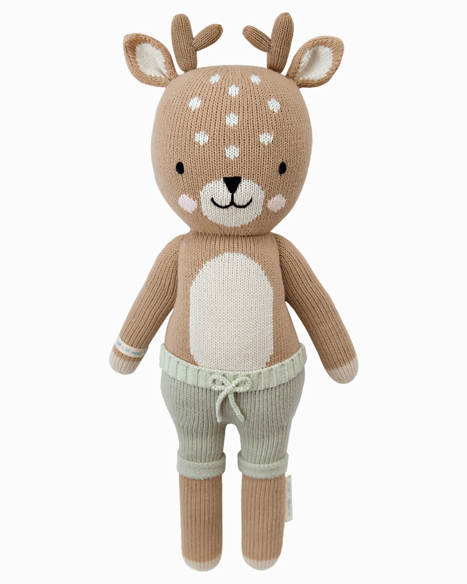 cuddle + kind Hand-Knit Doll - Elliott the Fawn