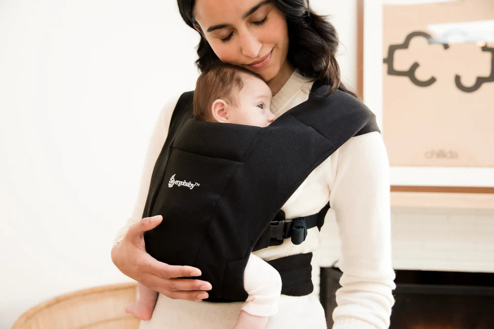 Ergobaby Embrace Carrier - Pure Black Lifestyle