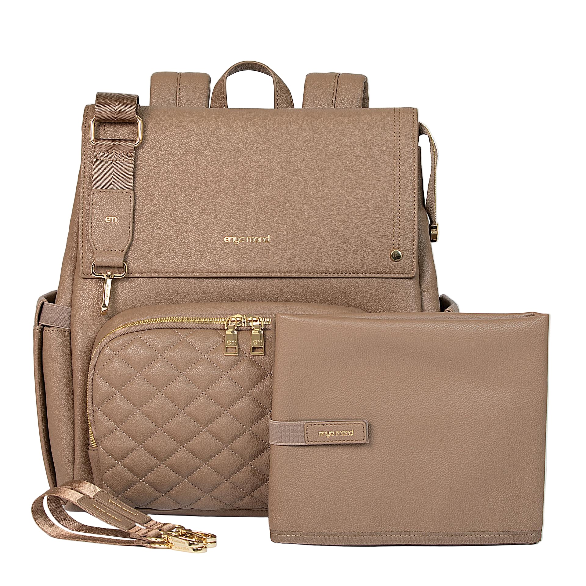 Enya Mond Luna Diaper Bag Backpack - Terra