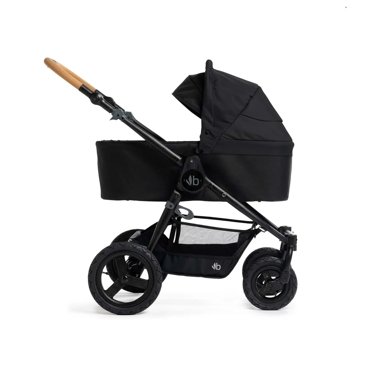 Bumbleride Single Bassinet for Indie & Era Strollers - Side View on Era