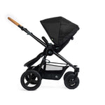 Black with Black Frame Bumbleride Era Stroller (2024) - Parent Facing View 