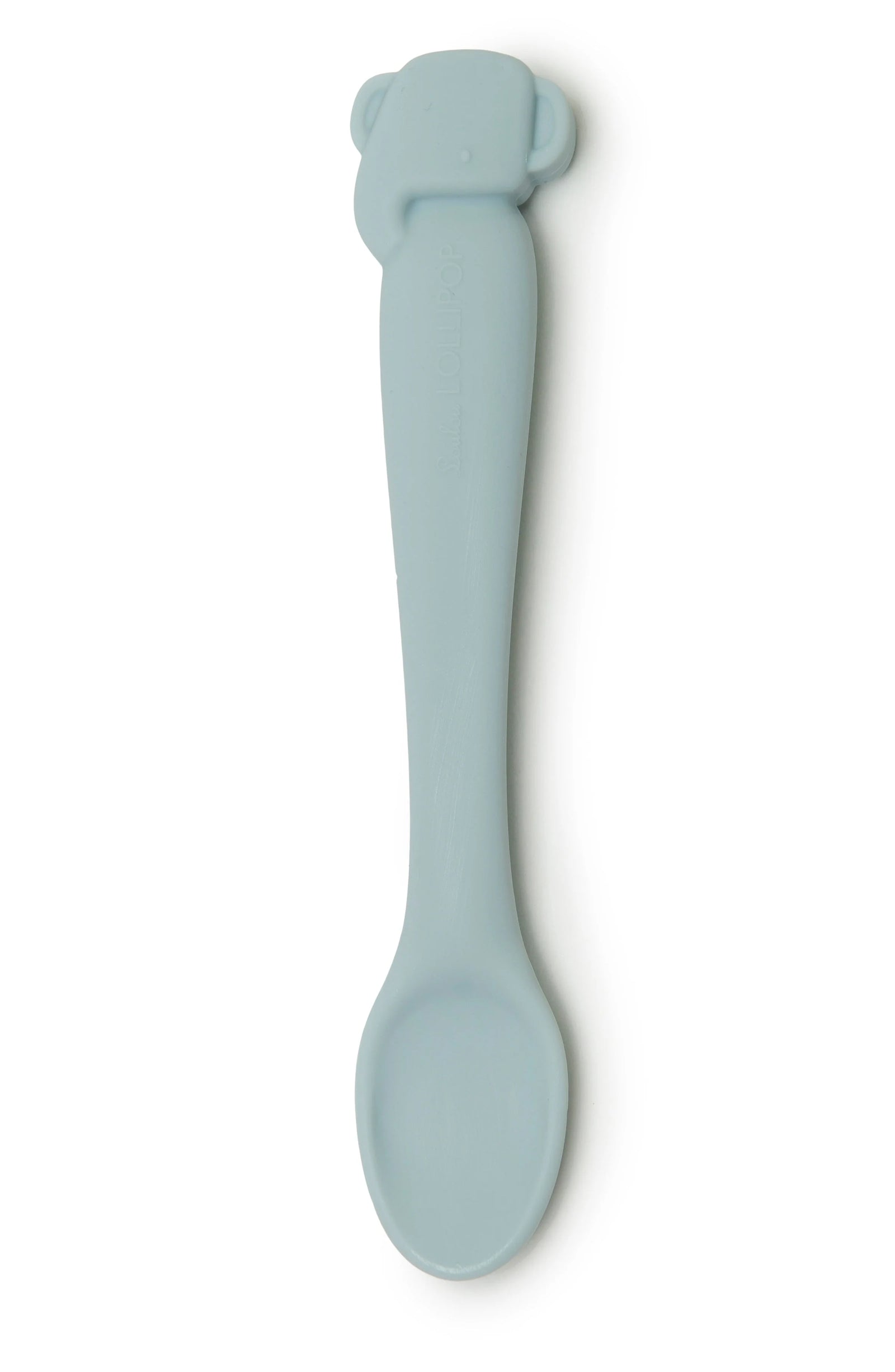 Loulou Lollipop Silicone Feeding Spoon - Elephant