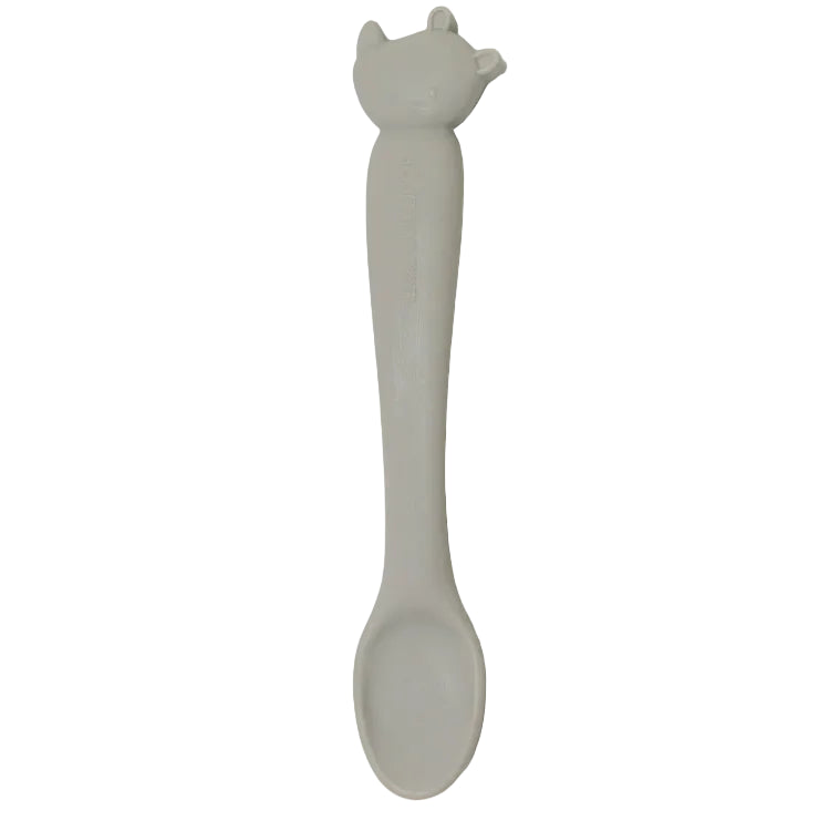 Loulou Lollipop Silicone Feeding Spoon - Rhino