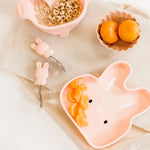 Loulou Lollipop Silicone Suction Snack Plate - Bunny Lifestyle