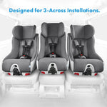 Clek Foonf Convertible Car Seat - Railroad Ziip Flame Retardant Free (Jersey Knit) 3