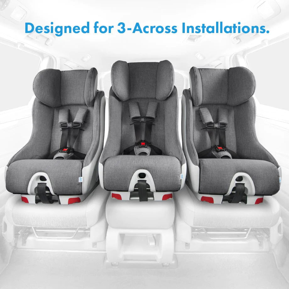 Clek Foonf Convertible Car Seat - Railroad Ziip Flame Retardant Free (Jersey Knit) 3
