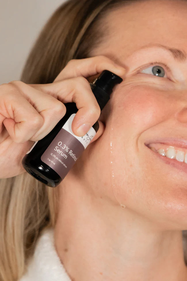 Glow Jar Beauty PM 0.3% Retinol Serum Lifestyle