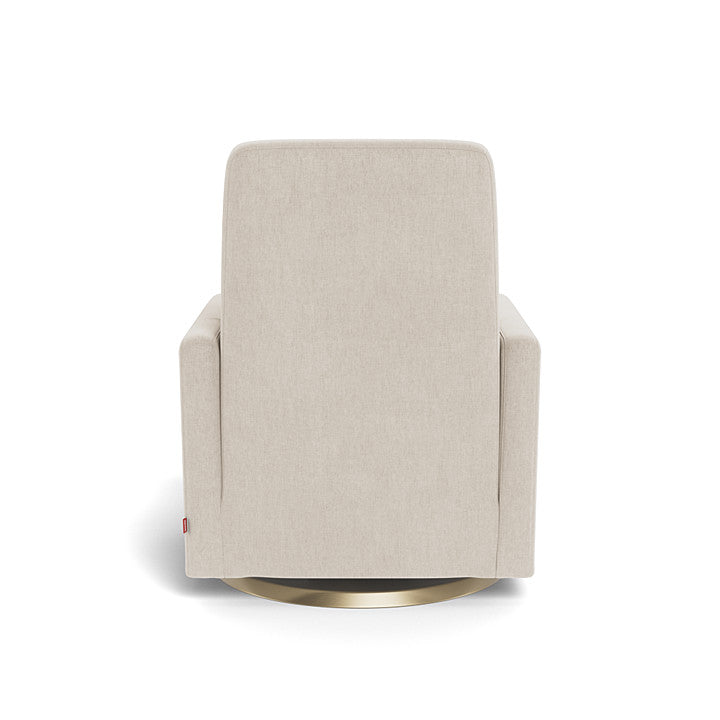  Monte Design Grano Glider Recliner - Dune/Gold Swivel Base (Quick Ship Edition) 3