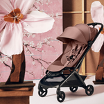 Bugaboo Butterfly 2 Stroller in New Dusty Pink Lifestyle 1
