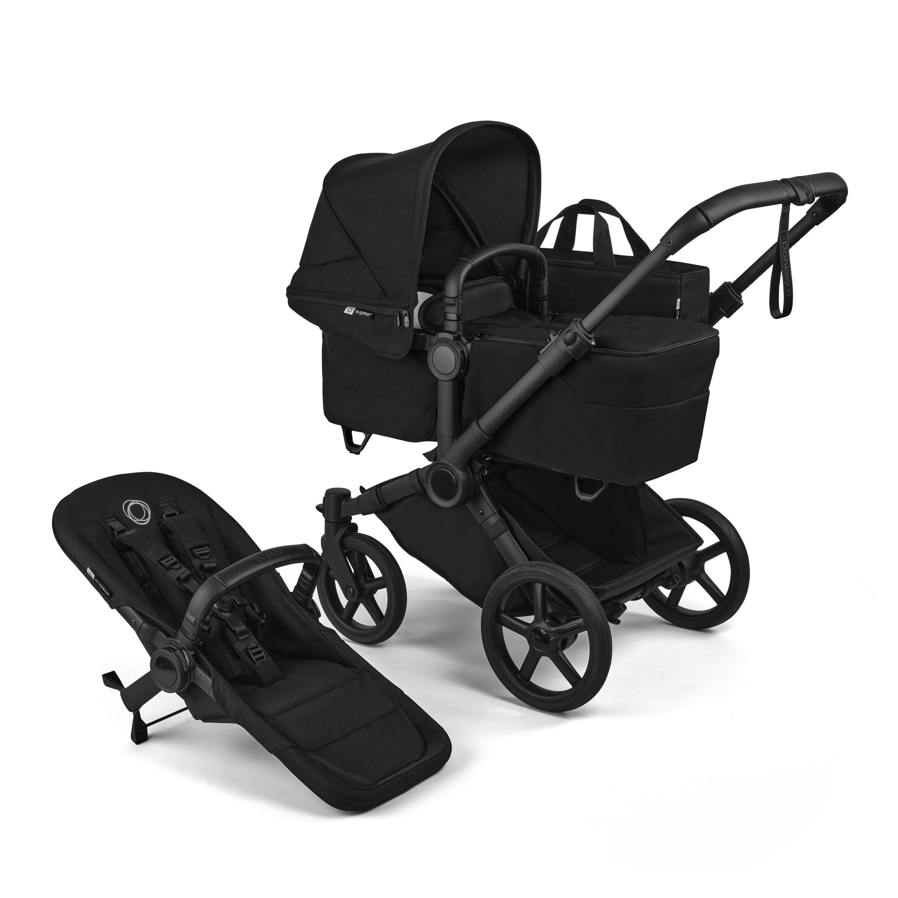 Bugaboo Donkey 6 Mono Complete Stroller - Heritage Black