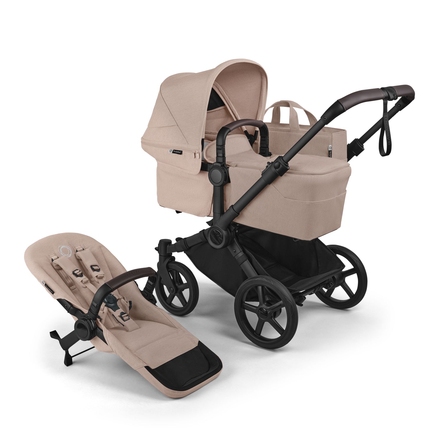 Bugaboo Donkey 6 Mono Complete Stroller - Desert Taupe Melange