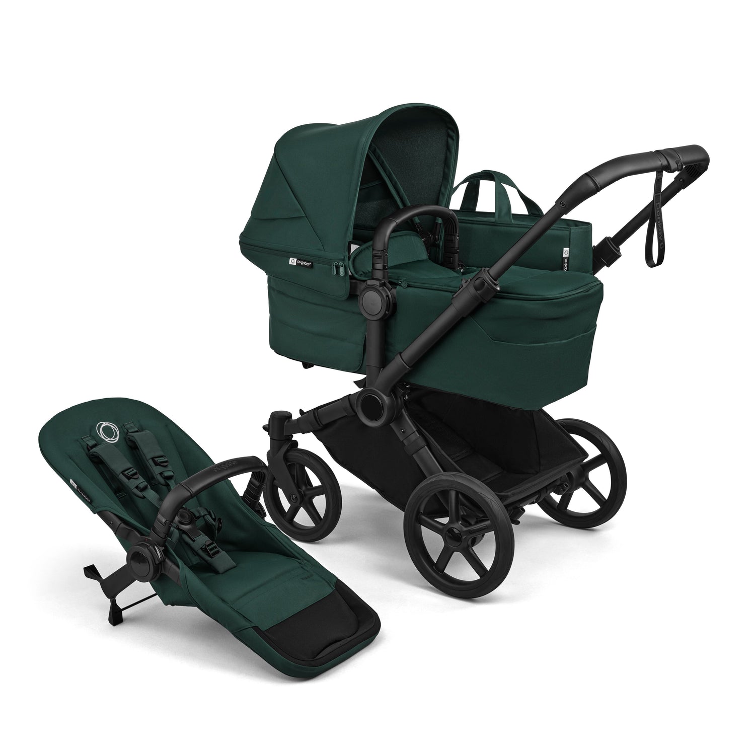 Bugaboo Donkey 6 Mono Complete Stroller - Fern Green