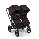 Bugaboo Donkey 6 Mono Complete Stroller - Cocoa Brown Both Seats Forward Facing