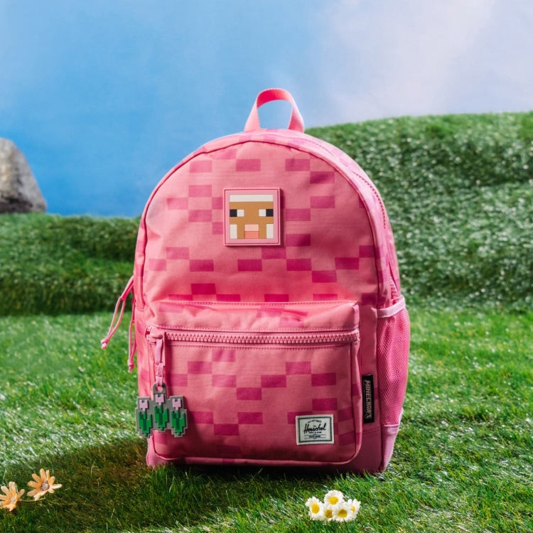 Herschel Minecraft™ Collection Heritage Kids Backpack - Pink Sheep Lifestyle 3